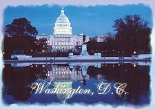 Capitol Building Washington D.C. Chrome 4x6 Postcard picture