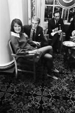 Adam Faith with Sandie Shaw 3rd January 1968 Old Photo picture