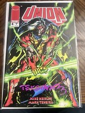 Union #4 (Image Comics, March 1994) Signed By Mark Texeira COA picture