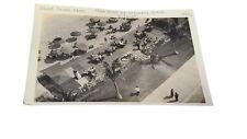 Vintage RPPC Postcard View Of Miami Beach From The Roof Of Atlantis Hotel 1937 picture