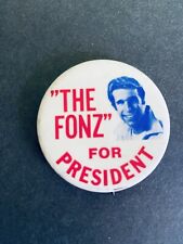 Vintage 1976 The Fonz For President 1-1/2