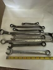 Lot Of 8 Vintage Combo Box Ended Wrenches Proto LECTROLITE Challenger picture