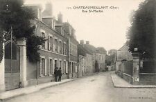 CPA 18 Cher Env. St Amand-Montrond CHATEAUMEILLANT Rue St Martin Animated picture