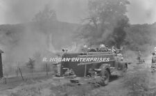 C. 1958 HOUSE FIRE & TRUCK BORDEAUX NASHVILLE FIRE DEPARTMENT TN 8X10 PHOTO G25 picture