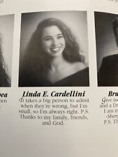 ACTRESS LINDA CARDELLINI/ORIGINAL 1993 ST FRANCIS HIGH YEARBOOK/MOUNTAIN VIEW CA picture