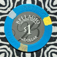 Bellagio $1 Las Vegas, Nevada Poker Gaming Casino Chip EX23 picture