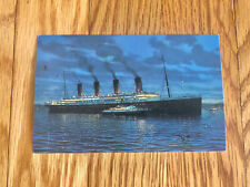 RMS Titanic Postcard Taken to Wreck on 2005 Expedition / White Star Line picture