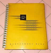 1948 Montgomery Ward Stores Internal Report Interior Decoration Design FOR ALL picture