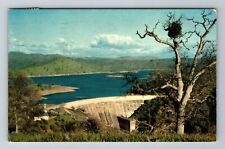 La Grange CA-California, Don Pedro Dam, Antique, Vintage c1966 Postcard picture
