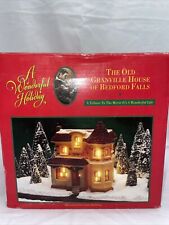 It's a Wonderful Life Bedford Falls the Old Granville House  EUC picture
