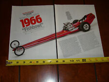 1966 FISHBOWL TOM HOOVERS DRAGSTER ORIGINAL 2016 ARTICLE picture