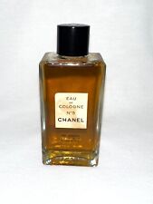 Vintage 1940s-50s Chanel No. 5 Eau de Cologne 2oz Splash Full Bottle picture
