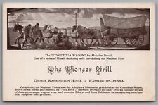 Claysville PA Artist Malcolm Parcell Conestoga Wagon Washington PA Pioneer Grill picture