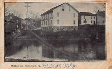 Middleburg PA Pennsylvania Franklin Roller Mills Advertising Vtg Postcard O5 picture