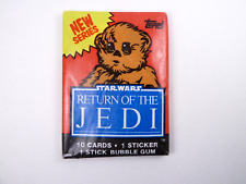 Vtg 1983 Topps Star Wars Ewok Wax Pack Return of the Jedi Series 2 Sealed picture
