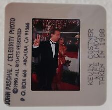 1990 Kevin Costner + Cindy 1988 Academy Awards Oscars John Paschal Press Slide picture