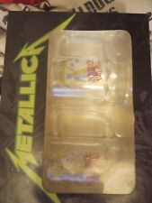 Metallica And Justice For All 2pk Beer Mugs Vintage In Package Never Opened picture
