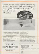 1920s Dealer Flyer Walter Motor Truck Greyhound Bus Snow Fighters Long Island NY picture
