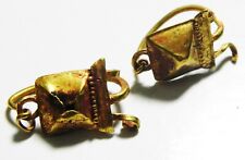 ZURQIEH -as16460-  ANCIENT ROMAN PAIR OF GOLD EARRINGS. 100 - 200 A.D picture
