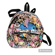 RARE Loungefly Disney Stitch & Scrump retired mini backpack bag neon black movie picture