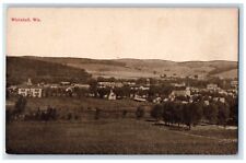 c1910 Bird's Eye View Whitehall  Wisconsin WI Vintage Antique Unposted Postcard picture