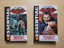 Essential Tomb Of Dracula Vols 1 & 2 Marvel Comic Graphic Novel picture