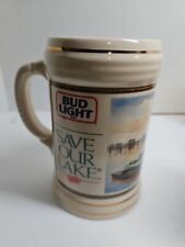 Budweiser Stein 1991 Save Our Lake Pontchartrain Basin Foundation.  picture