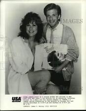 1988 Press Photo Diana Canova and Jonathan Prince act in 