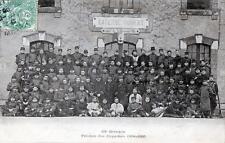 CPA 82 MONTAUBAN BARRACKS GUIBERT 33th DIVISION PELOTON DES DISPENSES 1904-05 (LARGE picture