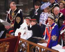 KING CHARLES III Coronation Photo 4x6 Westminster Abbey Prince William Kate picture