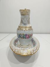 Antique Porcelain Ewer and Basin - M Imp Le de Sevres - 19th Century picture