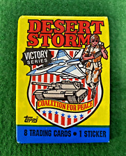 1991 🏪 Topps Desert Storm Trading Cards, Factory Sealed  Victory Series  picture