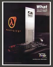 Half Life 2 PC Game Exotix Falcon Northwest Computers Promo Ad Art Print Poster picture