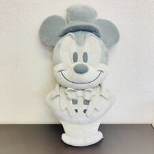 Tokyo Disney Halloween Mickey Haunted Mansion Big Cushion Plush Stone ​2018 Gray picture