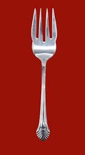 Seafare by Reed & Barton Stainless Steel Cold Meat Serving Fork 13274 picture