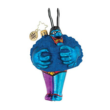 Christopher Radko Merry Blue Meanie Ornament *BRAND NEW*1019342 picture