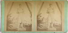 USA, Antietam, The American Volunteer (Statue), ca.1880, Stereo Vintage Print s picture