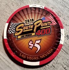 $5 South Point 2018 Las Vegas 400 Race Casino Chip   picture