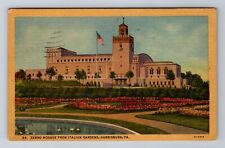 Harrisburg PA-Pennsylvania, Zembo Mosque, c1952 Antique Vintage Postcard picture