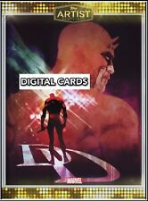Topps Marvel Collect Artist Spotlight 24 Bill Sienkiewicz Daredevil Gold Epic picture