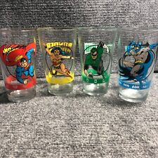 ICUP Inc DC Comics Super Heroes Pint Glasses Batman Green L Wonder W Superman picture