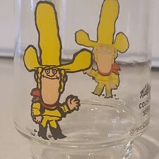 Vintage Kellogg's collector Series 1977 Big Yella Corn Pops Cereal Glass picture