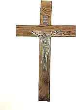 Cross Olive Wood Jesus Prayer Cross (9.5'' /25cm) by Spring Nahal from Holyland picture