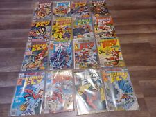 Vintage 70's 1977 Marvel Bronze Age The Human Fly #1-16 Comic Book Lot picture