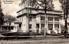 Baldwin,KS The Wood House Kansas The Albertype Co. Antique Postcard 1910s picture