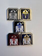 2024 NEW WDW Hidden Disney Hidden Mickey Pin Set of 5 - Star Wars Droids picture