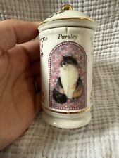 Lenox 1995 Cats of Distinction Spice Jar Collection - Parsley (see pictures) picture