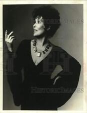 1984 Press Photo Lena Horne in 