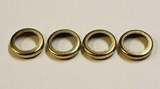 SET OF 4 BRASS PLATED 1/2