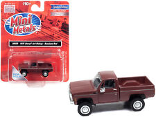 1975 Chevrolet 4x4 Pickup Truck Roseland Red 1/87 (HO) Scale Model Car by picture